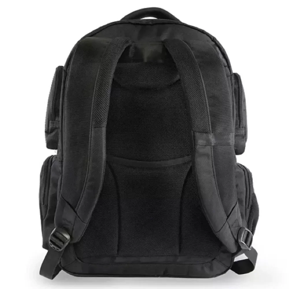 Perry Ellis Black 350 Laptop Backpack- Black travel bag, business bag $160 bag